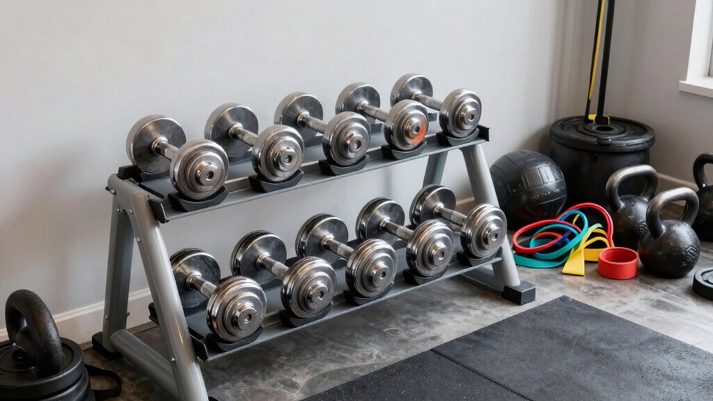 space saving versatile weights