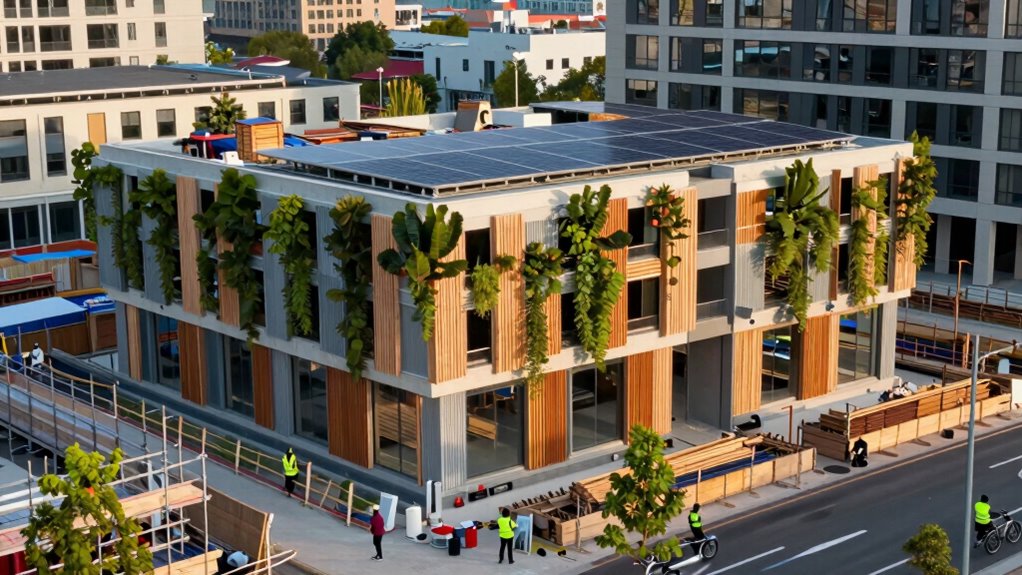 sustainable building practices increasing