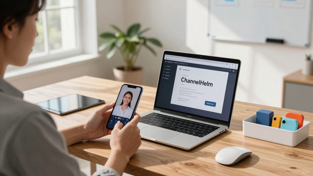 ChannelHelm – Drop a video. Get a publishing kit.