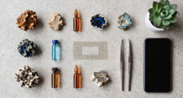 What appear to be biochemical processes may be a natural feature of geology