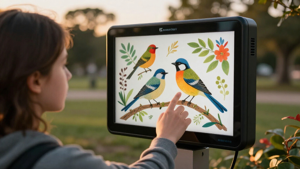 Cornell's Interactive Wall Of Birds
