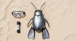 Underwater Suit-wearing Cyborg Insect Capable Of Diving And Terra-aqua Travel