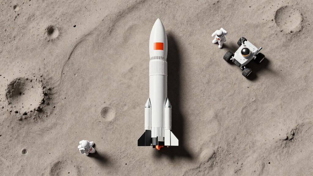 Spacex Rocket Crashes On The Moon