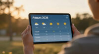 Wetterprognose August 2026