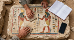 4,400-Year-Old Tomb Of Egyptian Judge Found At Saqqara With Colors On Walls