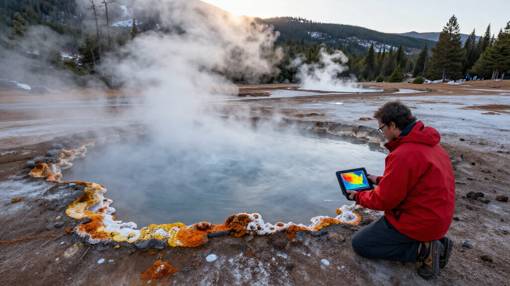 Geothermal Heat Map Of US Hot Springs
