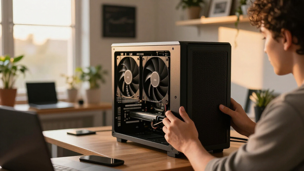 How to Reduce Heat and Noise in a High-Power AI Workstation