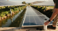 What California Is Learning From Solar Panels Built Over Irrigation Canals