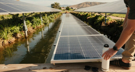 What California Is Learning From Solar Panels Built Over Irrigation Canals