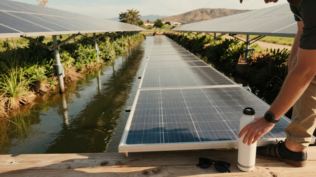 What California Is Learning From Solar Panels Built Over Irrigation Canals