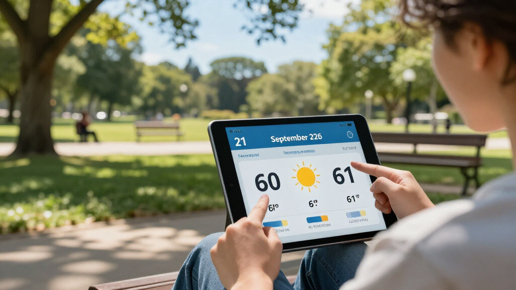 Will The Maximum Temperature Be 60-61° On Sep 21, 2026?