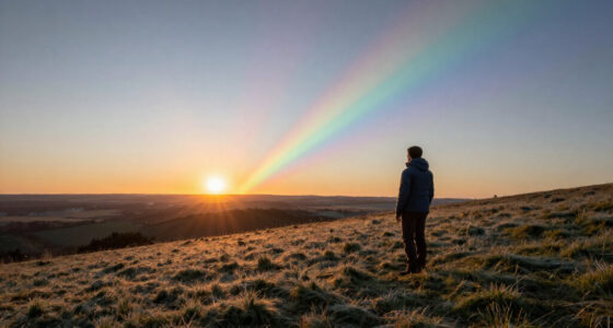 APOD: 2026 October 20 – An Anticrepuscular Rainbow Fan