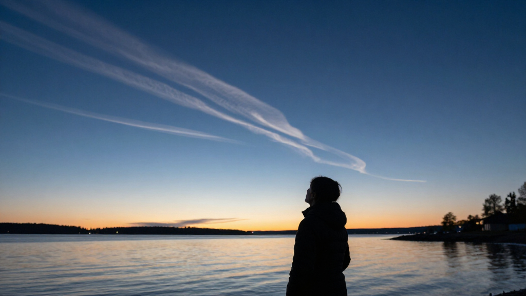 APOD: 2026 October 27 – Noctilucent Clouds Over Sweden