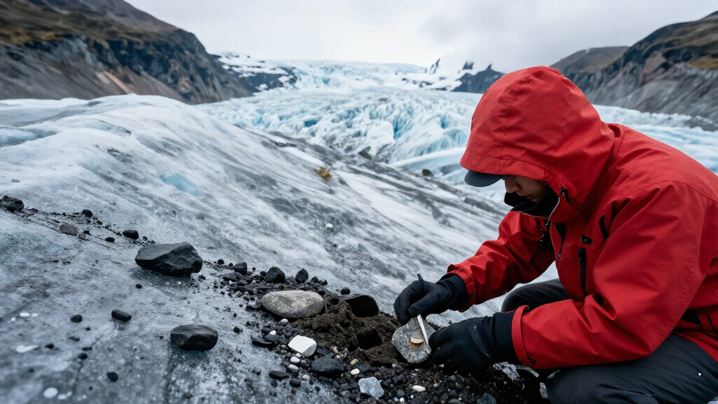 The Oldest Ice Disappears And The Stone Age Emerges From It